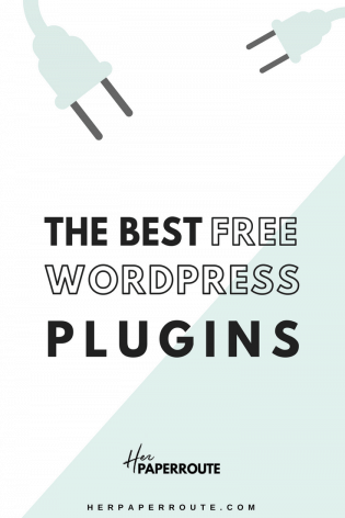 The best free WordPress Plugins For Your Blog - #blogging #freebies #freeplugins #freeblog #bloggingtools #wordpress @HerPaperRoute | www.herpaperroute.com