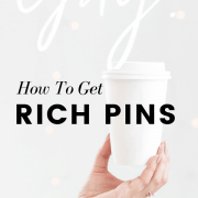 How to get rich pins how to enable rich pins Pinterest marketing tips HerPaperRoute.com