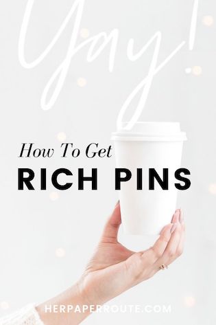 how to get rich pins how to enable rich pins claim business on Pinterest