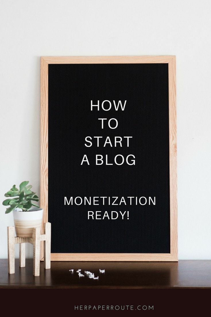 How To Start A Profitable Blog - Easy WordPress Set Up- SiteGroundHosting - Best Hosting - Affiliate Marketing - ecourse course training compplete blogging business marketing | www.herpaperroute.com