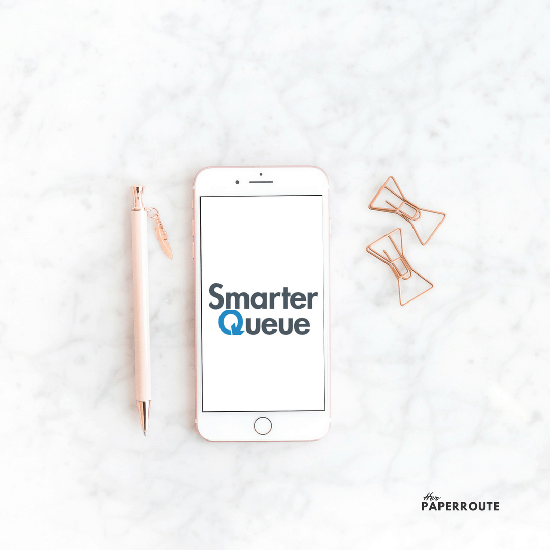 SmarterQueue Is My Social Media Marketing Secret Weapon | www.herpaperroute.com