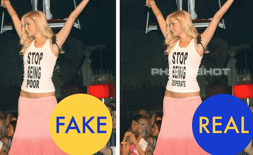 stop being poor paris hilton shirt fake stop living paycheck to paycheck