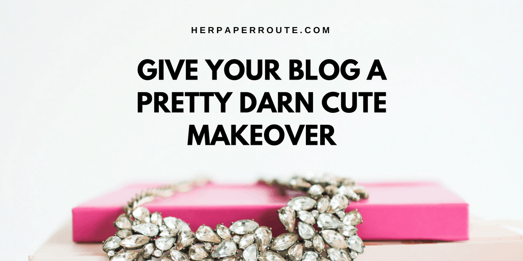 pretty darn cute blog make over wordpress themes feminine wordpress themes genesis framework HerPaperRoute