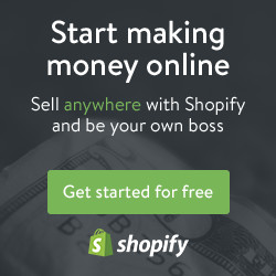 entrepreneur tips Shopify make money online