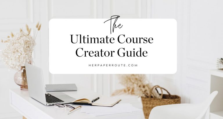How To Create An Online Course [Ultimate Guide]
