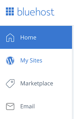 How To Install WordPress With Bluehost - using the Bluehost dashboard