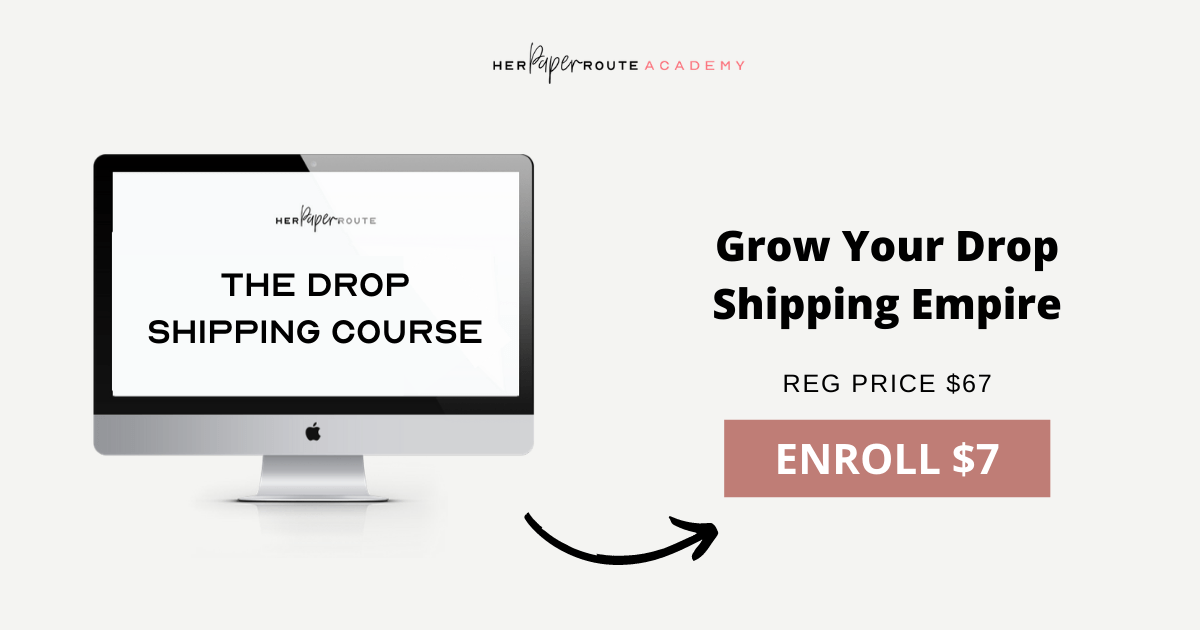 drop shipping course coupon