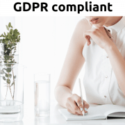 How to make a blog GDPR compliant GDPR for bloggers email marketing tips HerPaperRoute.com