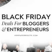 Black Friday deals for entrepreneurs bloggers