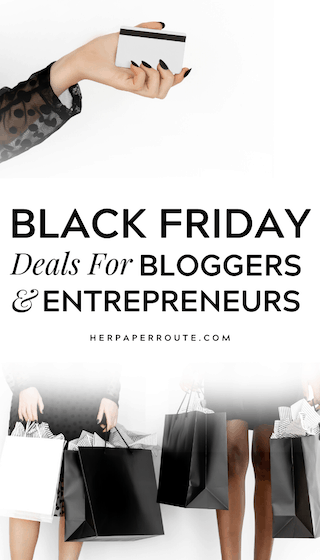 Black Friday deals for entrepreneurs bloggers