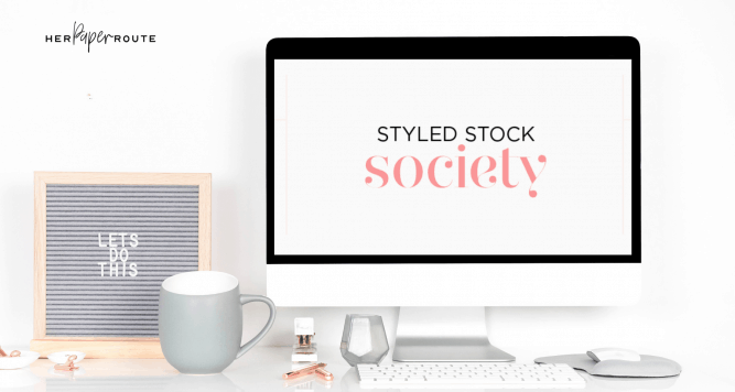 Styled Stock Society Review - Feminine Photo Membership 1