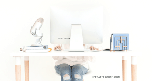 Encouragement for moms starting a home business #mompreneur work from home jobs, stay at home mom jobs, work online, make money online #wahm #sahm #workonline #homebusiness @HerPaperRoute HerPaperRoute.com
