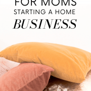 Encouragement for moms starting a home business #mompreneur work from home jobs, stay at home mom jobs, work online, make money online #wahm #sahm #workonline #homebusiness @HerPaperRoute HerPaperRoute.com