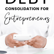 Top 5 Reasons Debt Consolidation Helps Entrepreneurs Improve Business Finances @herpaperRoute #PersonalFinance #budgeting #getoutofdebt #debt #finance #money #debtconsolidation HerPaperRoute.com