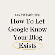 SEO Tips For Beginners how to submit your site to Google