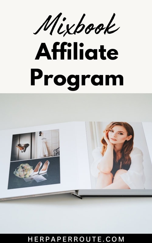 printed photo book as an example of a product in the mixbook affiliate program