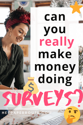 Can you actually make money doing survey?