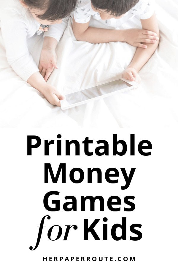 Printable Money Games For Kids To Learn To Be Financially Savvy