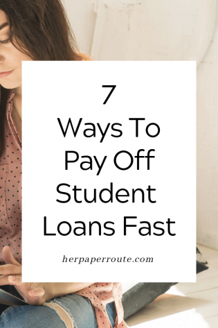 7 Smart Tips For Paying Off Student Loans Fast