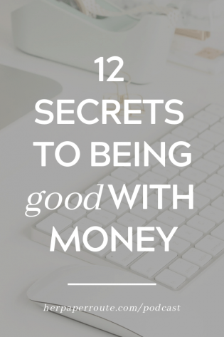 how to be good with money