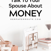 How to talk to your spouse about money