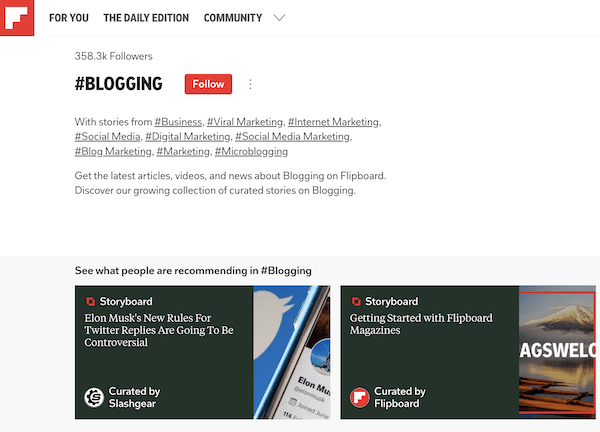 flipboard best places to promote your blog for free