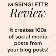 Missinglettr Review social media tool
