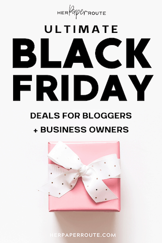 Black Friday deals for bloggers and entrepreneurs