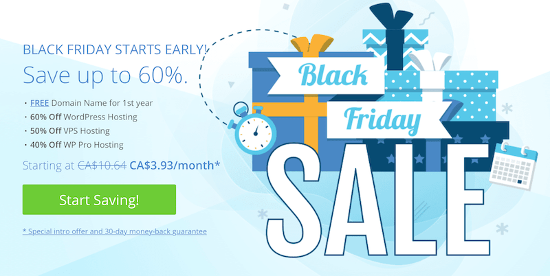 bluehost black friday