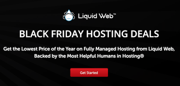 liquid web black friday cyber monday sale