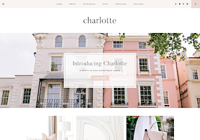 charlotte best feminine wordpress themes