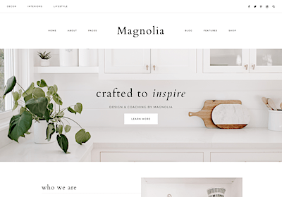 magnolia best feminine wordpress themes