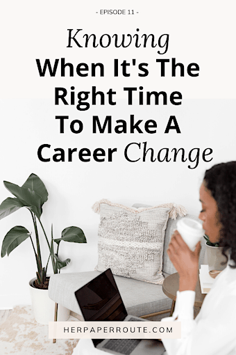 make a career change tips