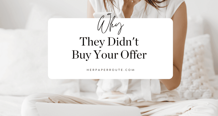 13 Surprising Reasons Your Offers Aren’t Selling & The Fix
