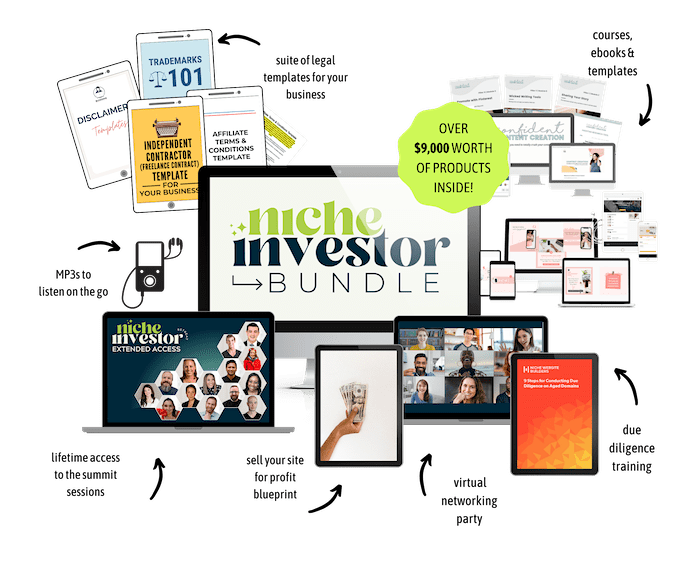 Business bundle niche investor courses for entrepreneurs