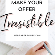 How To Make Your Offer Irresistible