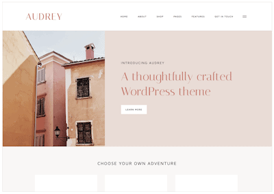 best wordpress themes audrey 17th avenue