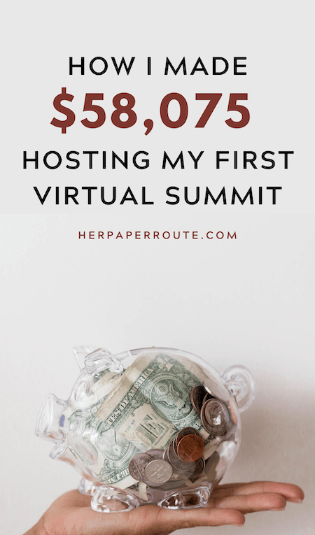 How To Host A Profitable Virtual Summit: I Made $58k Hosting A 5 Day Online Summit