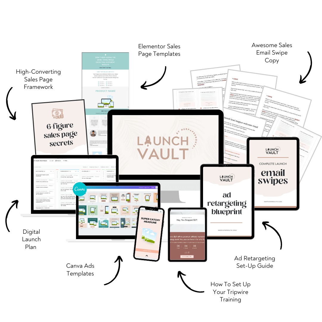 launch vault funnel kits