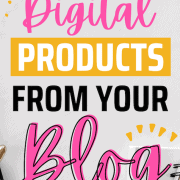 how to sell digital products from your blog tips
