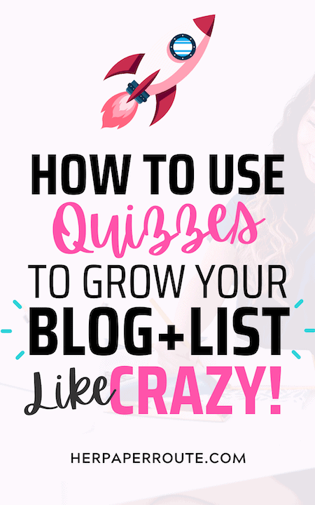 how to use quizzes to grow your blog and list skyrocket email marketing tips