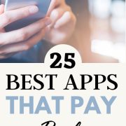 woman using cell phone and finding the best apps that pay real money