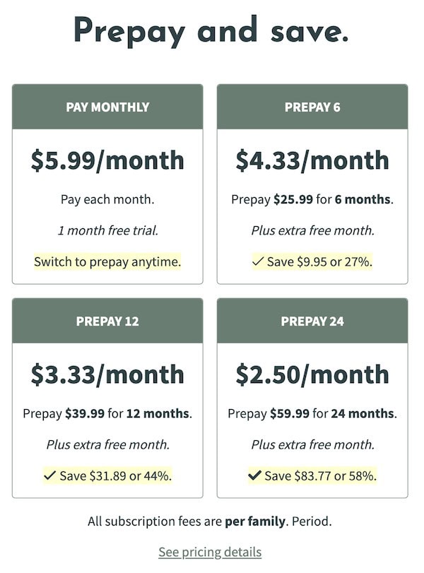 is famzoo worth the money famzoo pricing compared