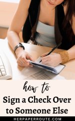 How To Sign A Check Over To Someone Else (the Right Way)