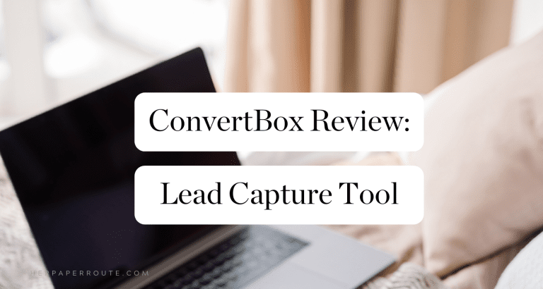 ConvertBox Review: Lead Capture Tool
