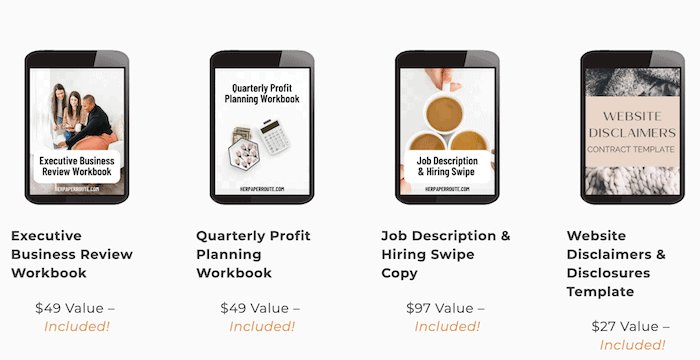 offer mockups showing you how to sell more by adding bonuses to you offer - sales strategy
