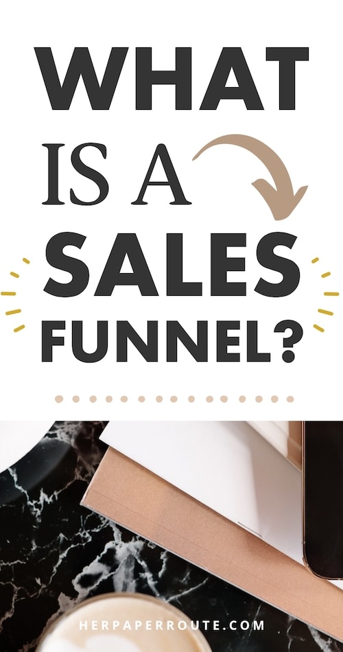 What is a sales funnel?