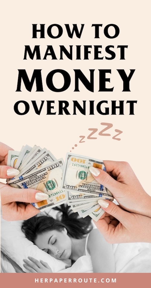 How To Manifest Money Overnight - how-to-manifest-money-overnight-5-steps