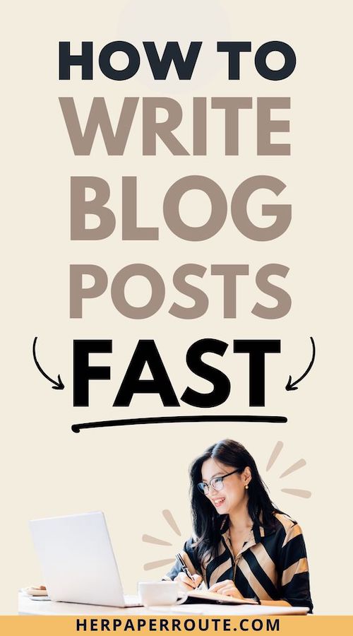 How to Speed Up Your Blog Post Writing and Produce More Articles