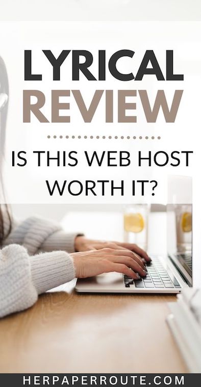 Lyrical Web Hosting Review